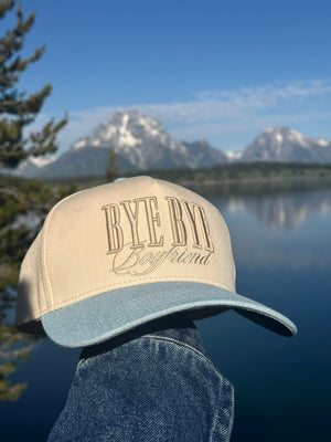 BYE BYE BOYFRIEND TRUCKER HAT
