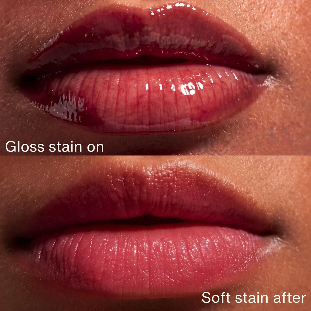 KISS OFF Glossy Lip Stain — Heartbreaker