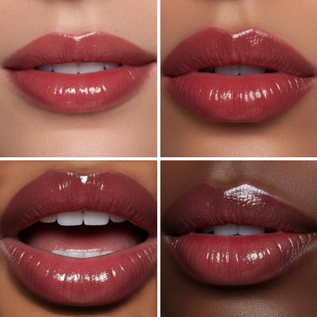 THE GLOW UP SET | 3 Glossy Lip Stains & Tubing Mascara Bundle
