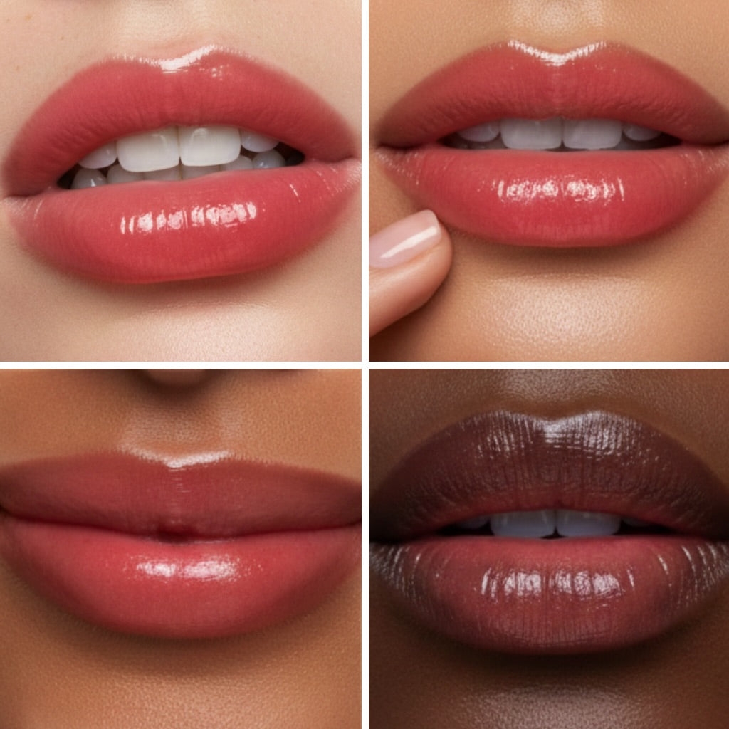 THE GLOW UP SET | 3 Glossy Lip Stains & Tubing Mascara Bundle