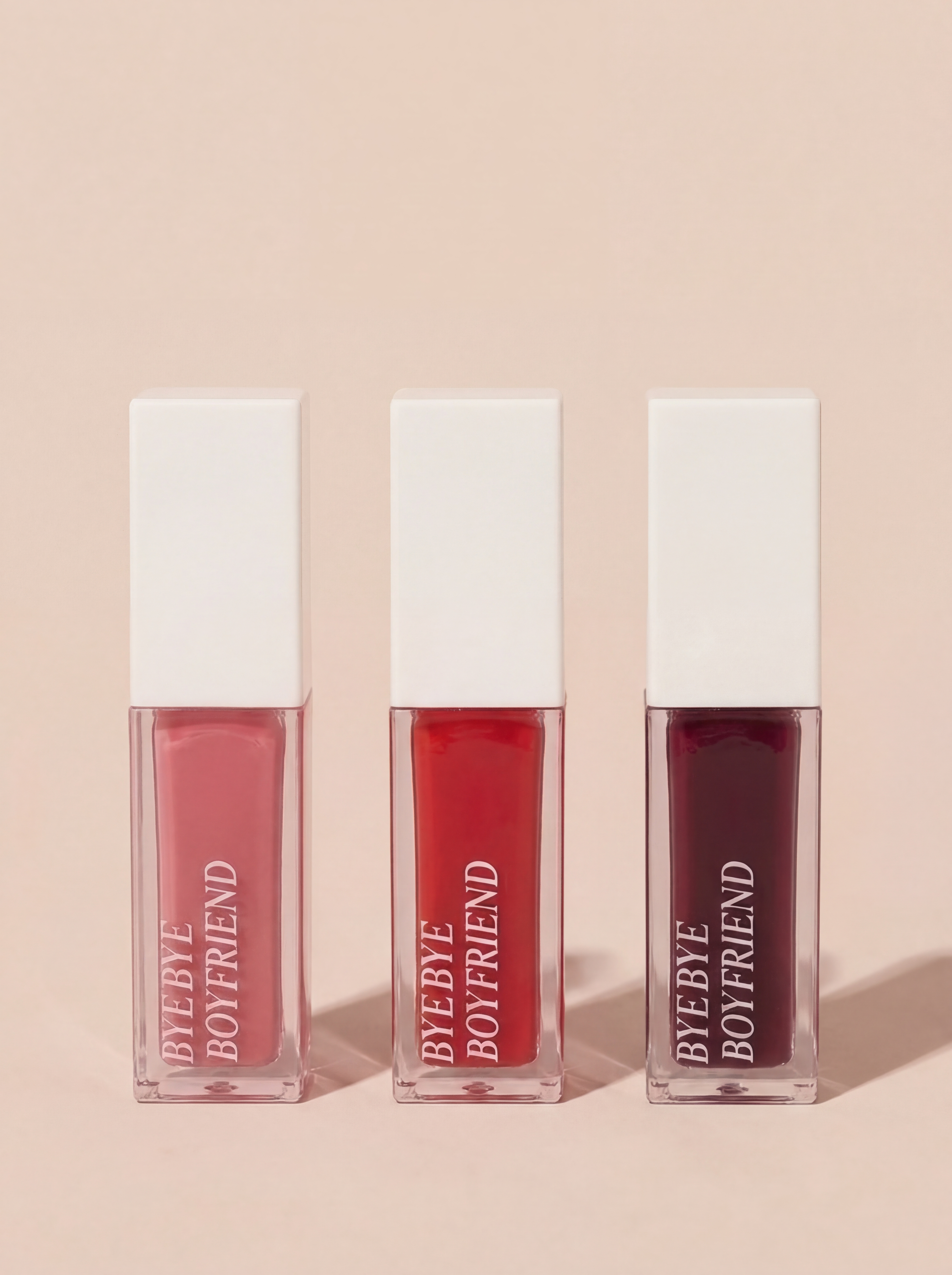 BETTER OFF LIP SET-                                           The Complete 3-Shade Glossy Lip Stain Bundle